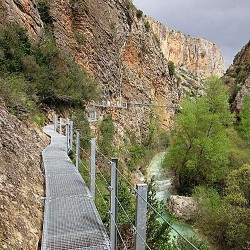Ruta de las pasarelas del Río Vero